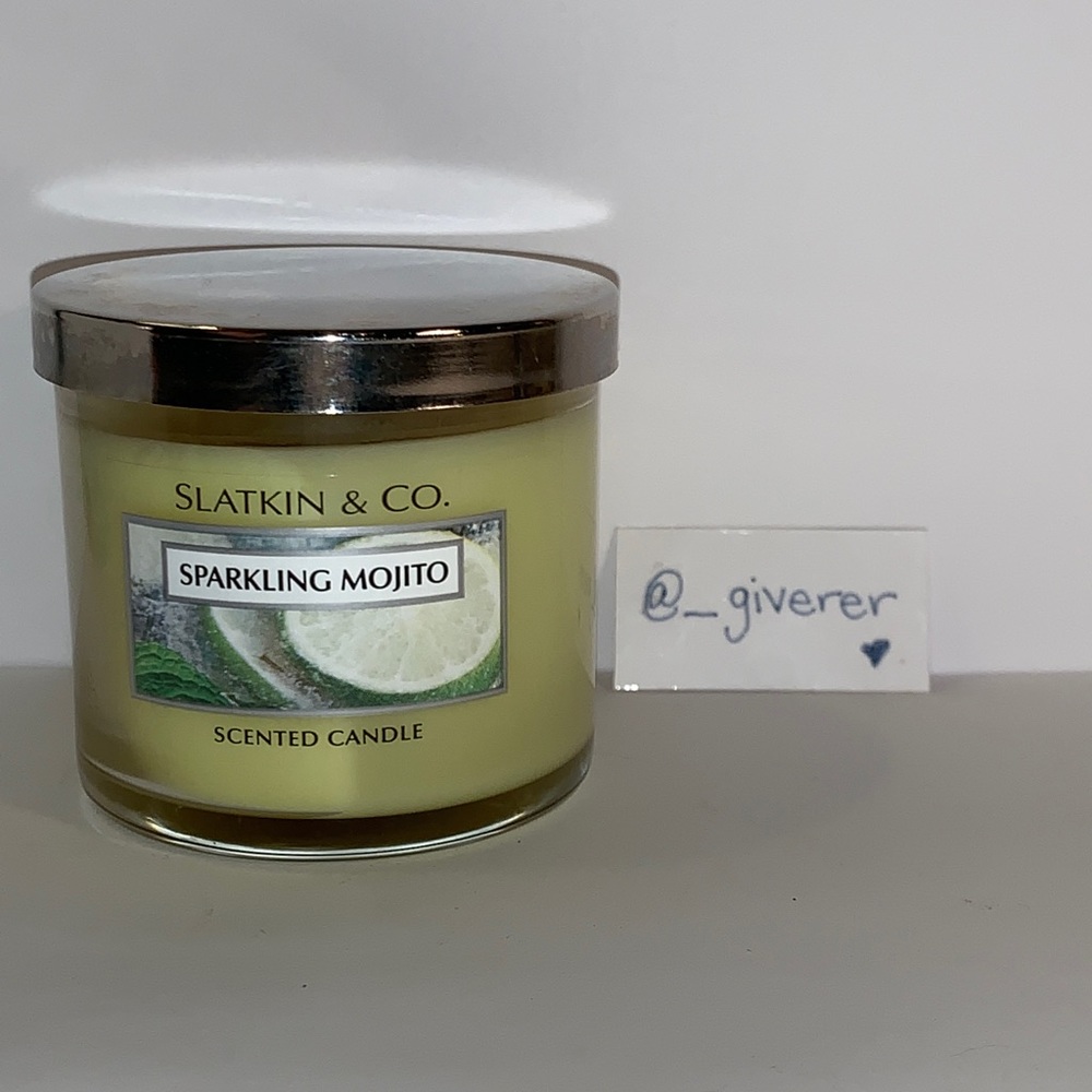 RARE 25-40 Hr Sparking Mojito Candle Bath & Body Works